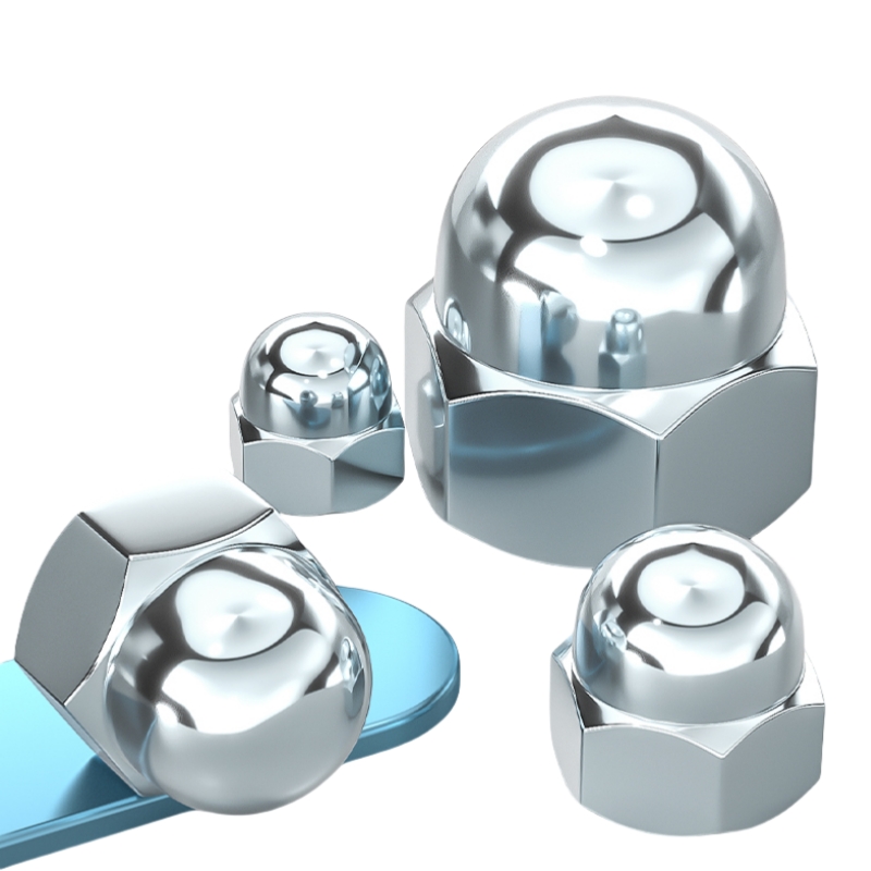 Nuts Mix - DIN1587 Metric Zinc Plated Hex Cap