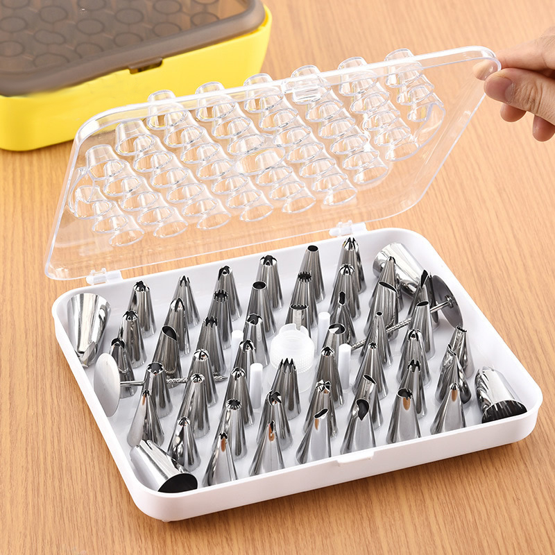 Cookies Pack - 55-Piece Baking Tool Set, 52-Head Decorating