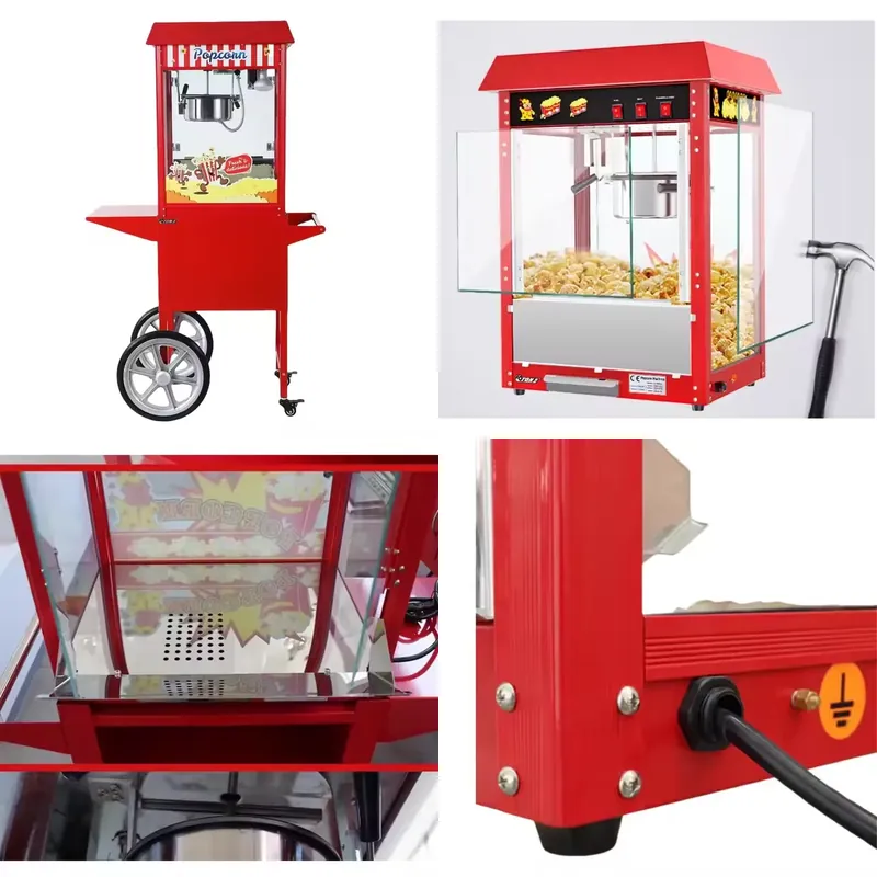 Hot Air Commercial Popcorn Mak - Popcorn review and price