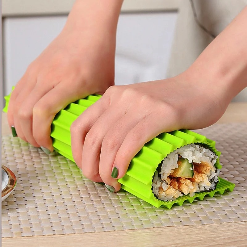 Silicone Hand Roll Sushi Rolli - Seaweed Snack review and price
