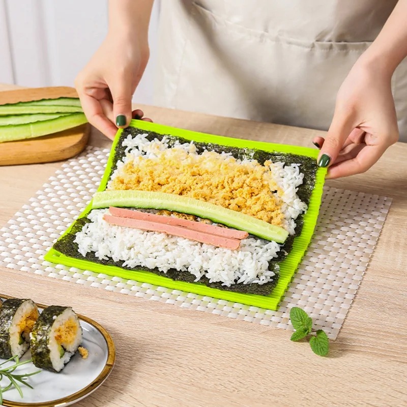 Silicone Hand Roll Sushi Rolli - Seaweed Snack review and price