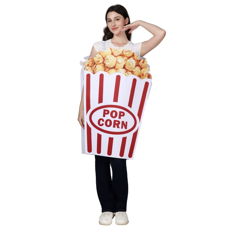 New Halloween Cosplay Costume  - Popcorn review and price
