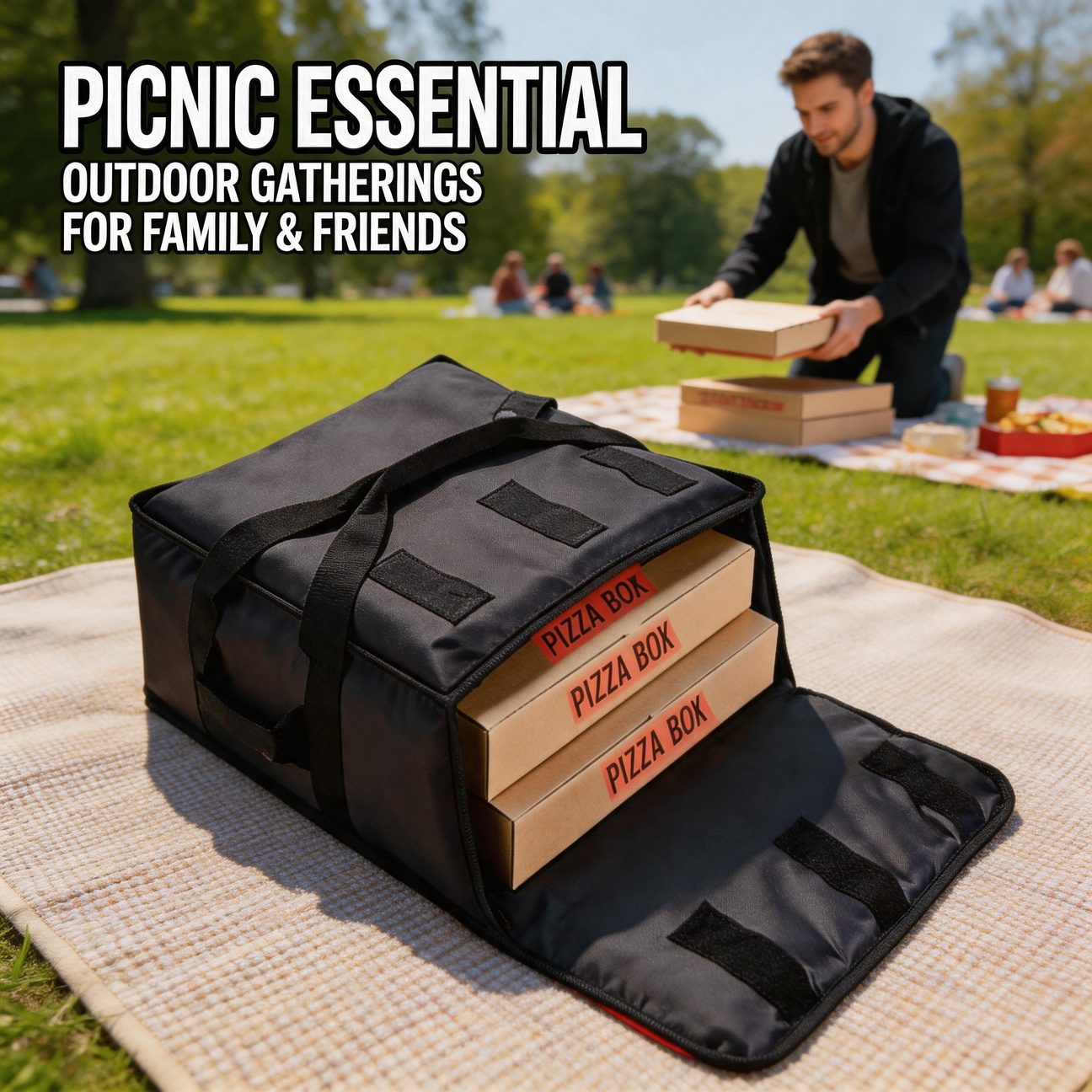 Pizza Delivery Bag Large Capac - Food Snacks Delivery review and price