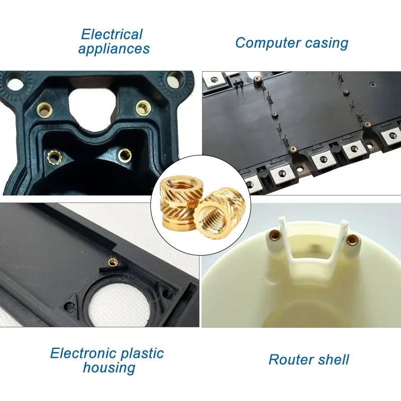 M2 M3 M4 Brass Hot Melt Insert - Nuts Mix review and price