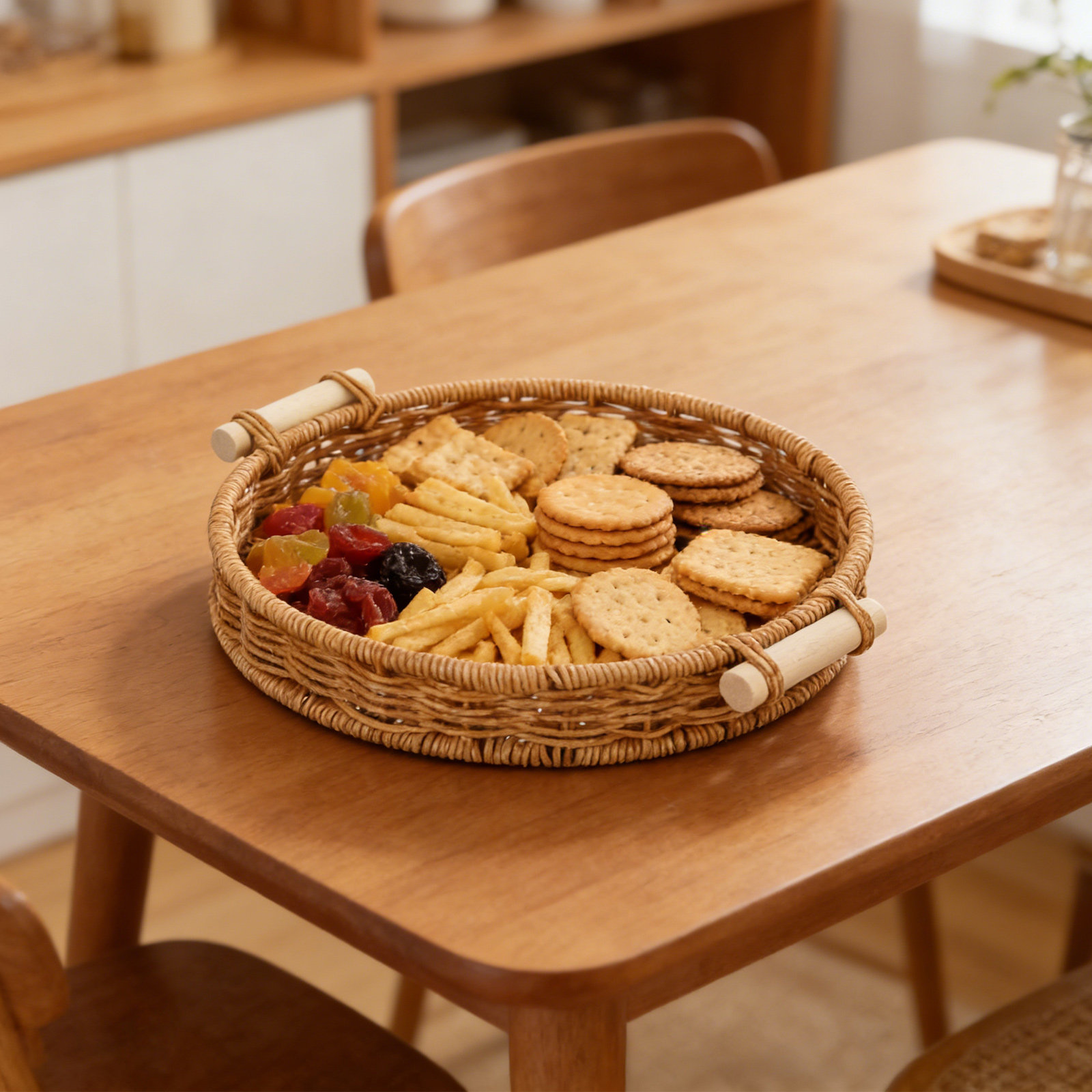 Imitation Rattan Bread Basket  - Food Snacks Drinks review and price