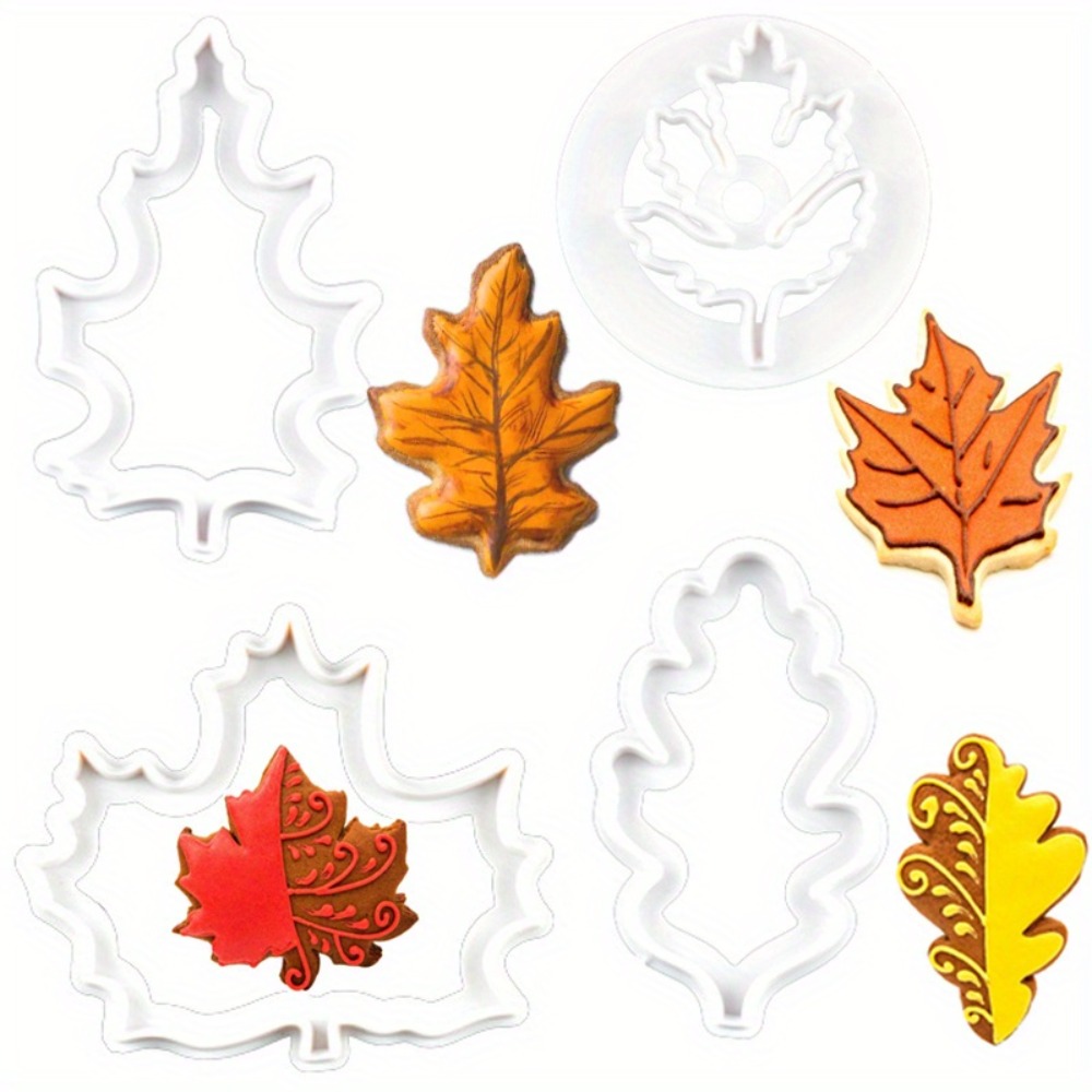 4Pcs Set Fall Leaf Cookie Cutt - Cookies Pack review and price