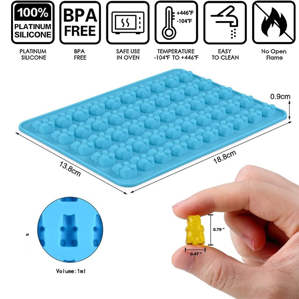 4 Pieces Mini Gummy Bear Candy - Gummy Candy review and price