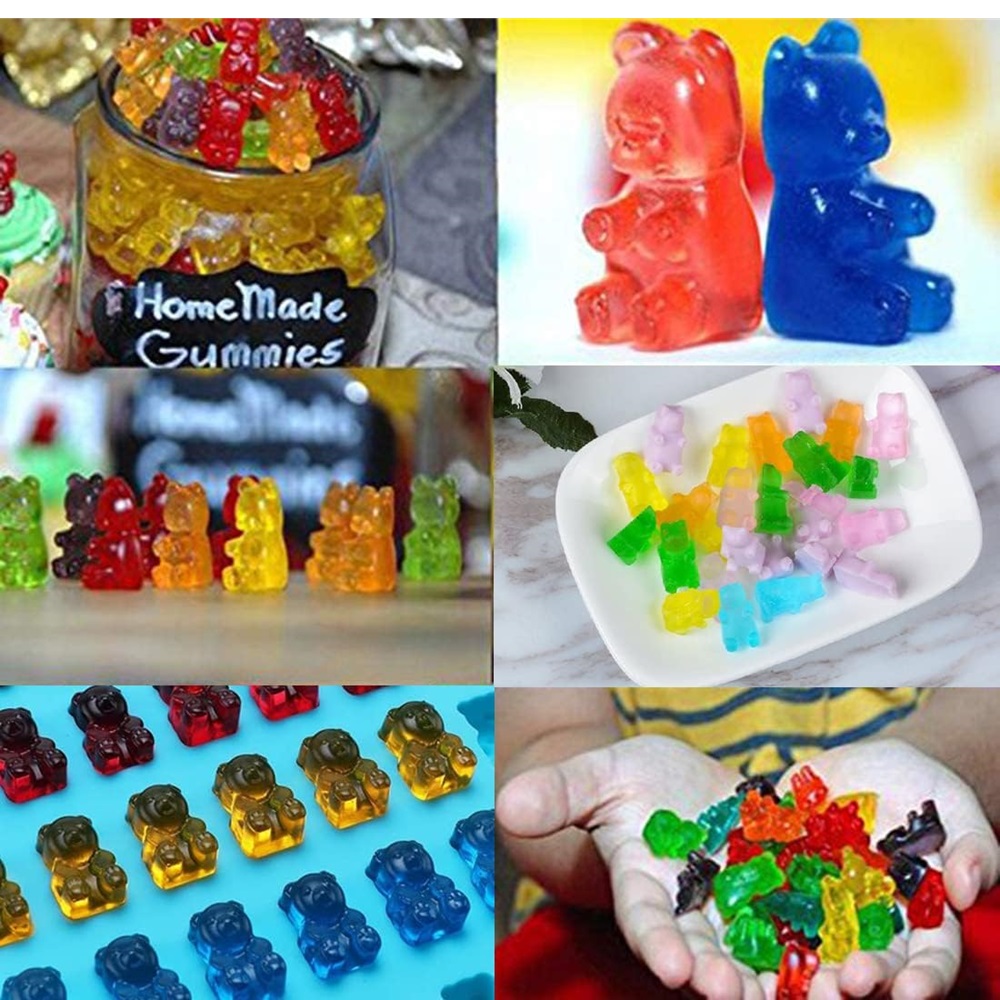 4 Pieces Mini Gummy Bear Candy - Gummy Candy review and price
