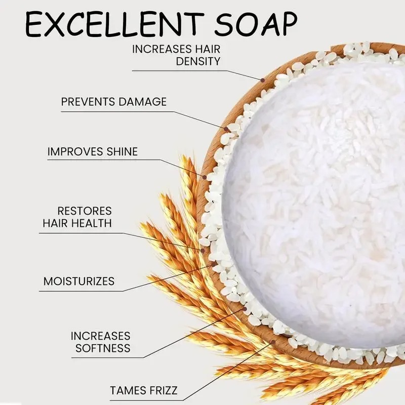 Organic Rice Shampoo Soap Bar  - Protein Bar review and price