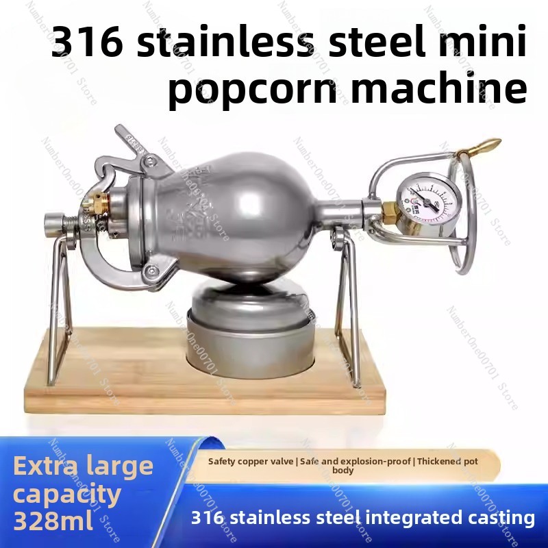 Hand Popcorn Machine 328ML Ope - Popcorn review and price