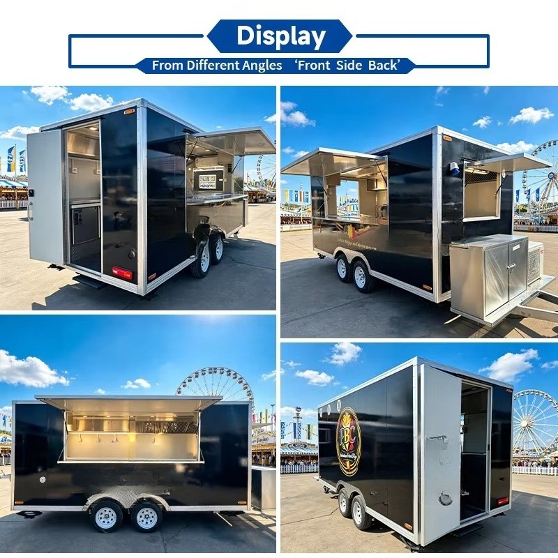 Commercial Food Trailer Fully  - Food Snacks Catering review and price