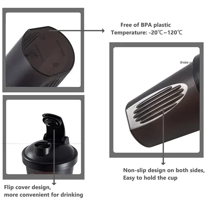 400ml Portable Plastic Drink C - Protein Bar review and price
